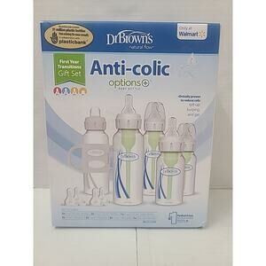 Dr. Brown's Anti-Colic Options+ Baby Bottle 1st Year Gift Set